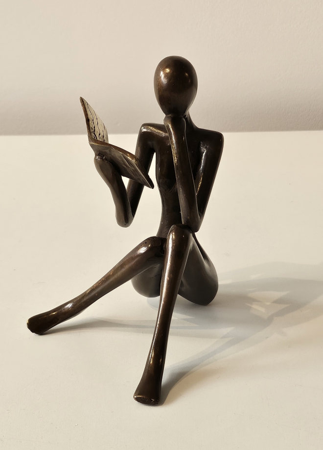 Petite liseuse 4 - Bronze-Carl JAUNAY