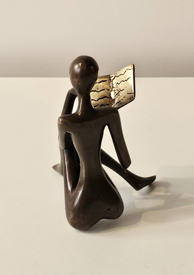 Petite liseuse 4 - Bronze-Carl JAUNAY