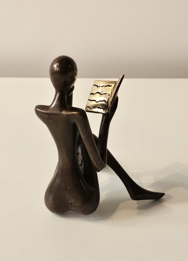 Petite liseuse 4 - Bronze-Carl JAUNAY