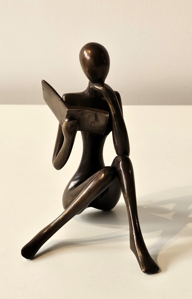 Petite liseuse 4 - Bronze-Carl JAUNAY