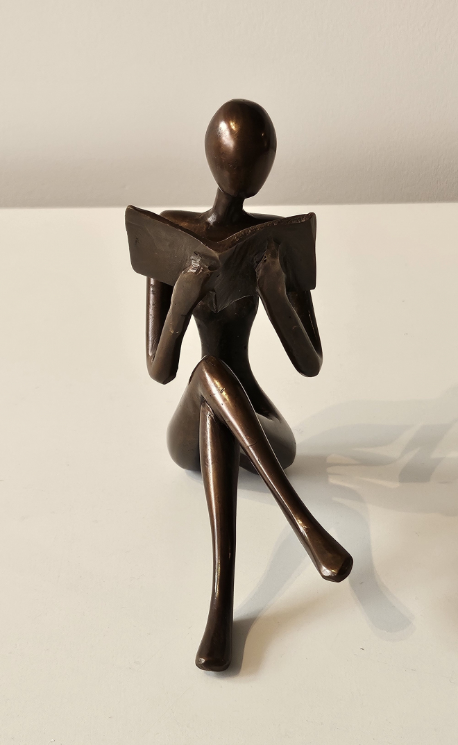 Petite liseuse 3 - Bronze-Carl JAUNAY