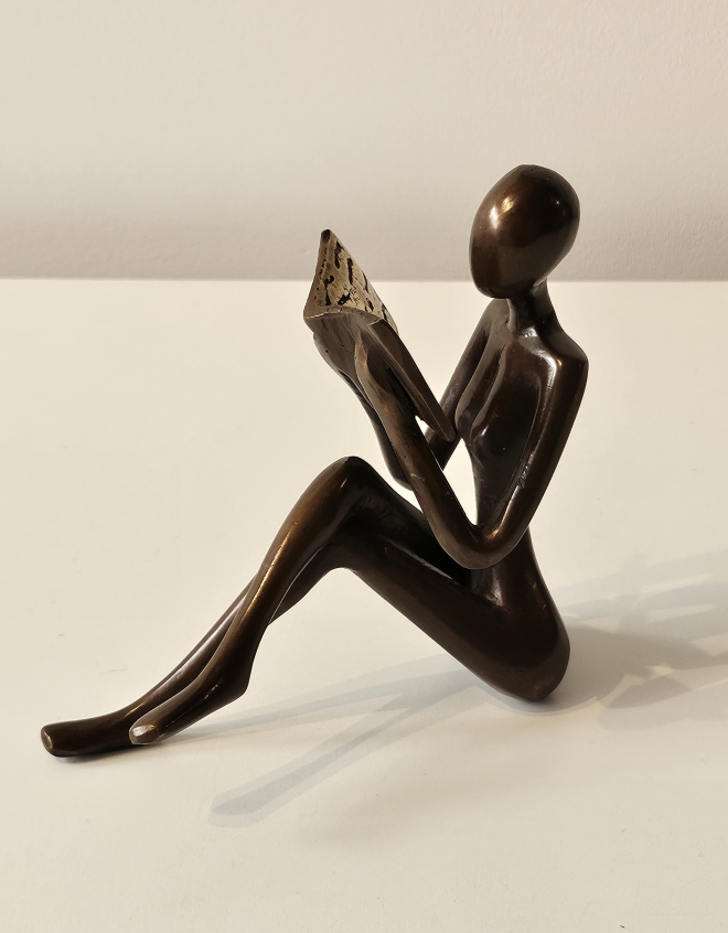 Petite liseuse 3 - Bronze-Carl JAUNAY