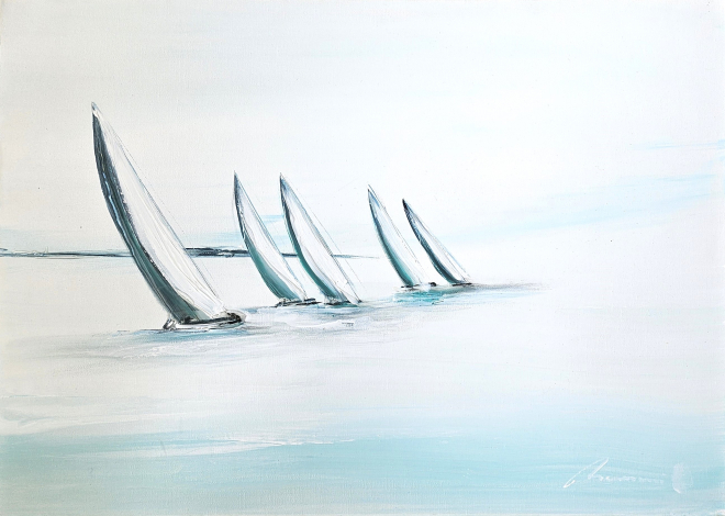 VOILES SUR LA MER-Olivier TRAMONI