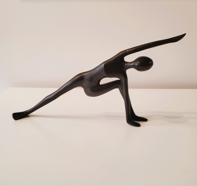 Yoga position 5 - Bronze-Carl JAUNAY